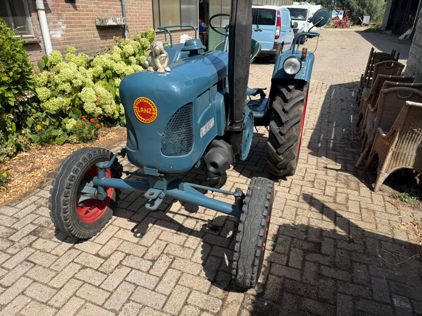 Lanz Bulldog 1616D, Ophalen