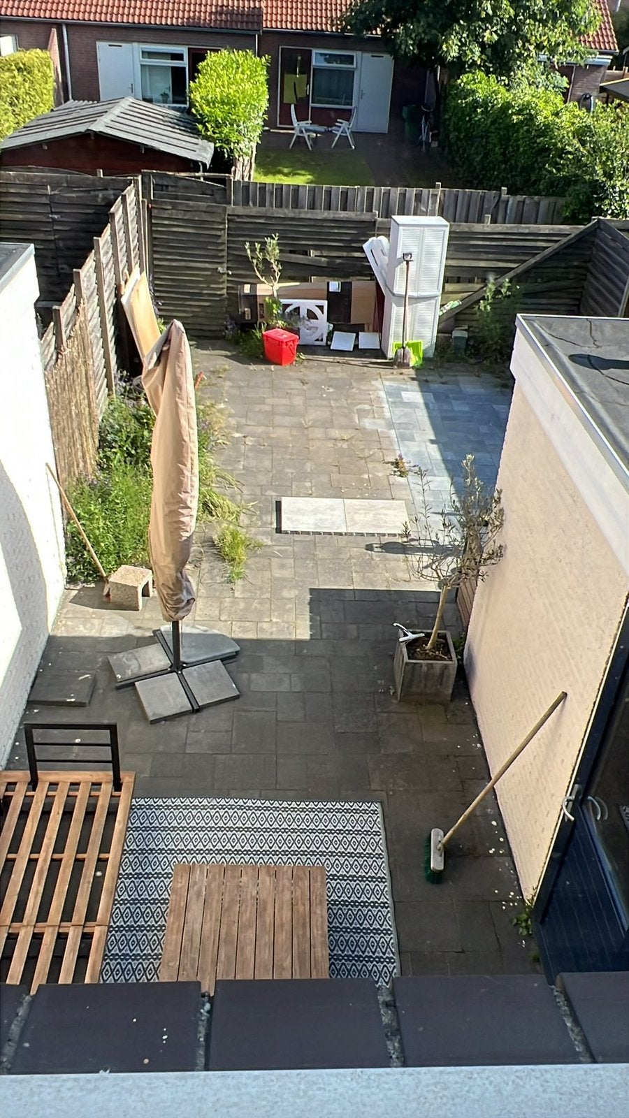 Antraciet betonklinkers in verschillende maten, Ophalen, Gebruikt, Klinkers, 10 m² of meer