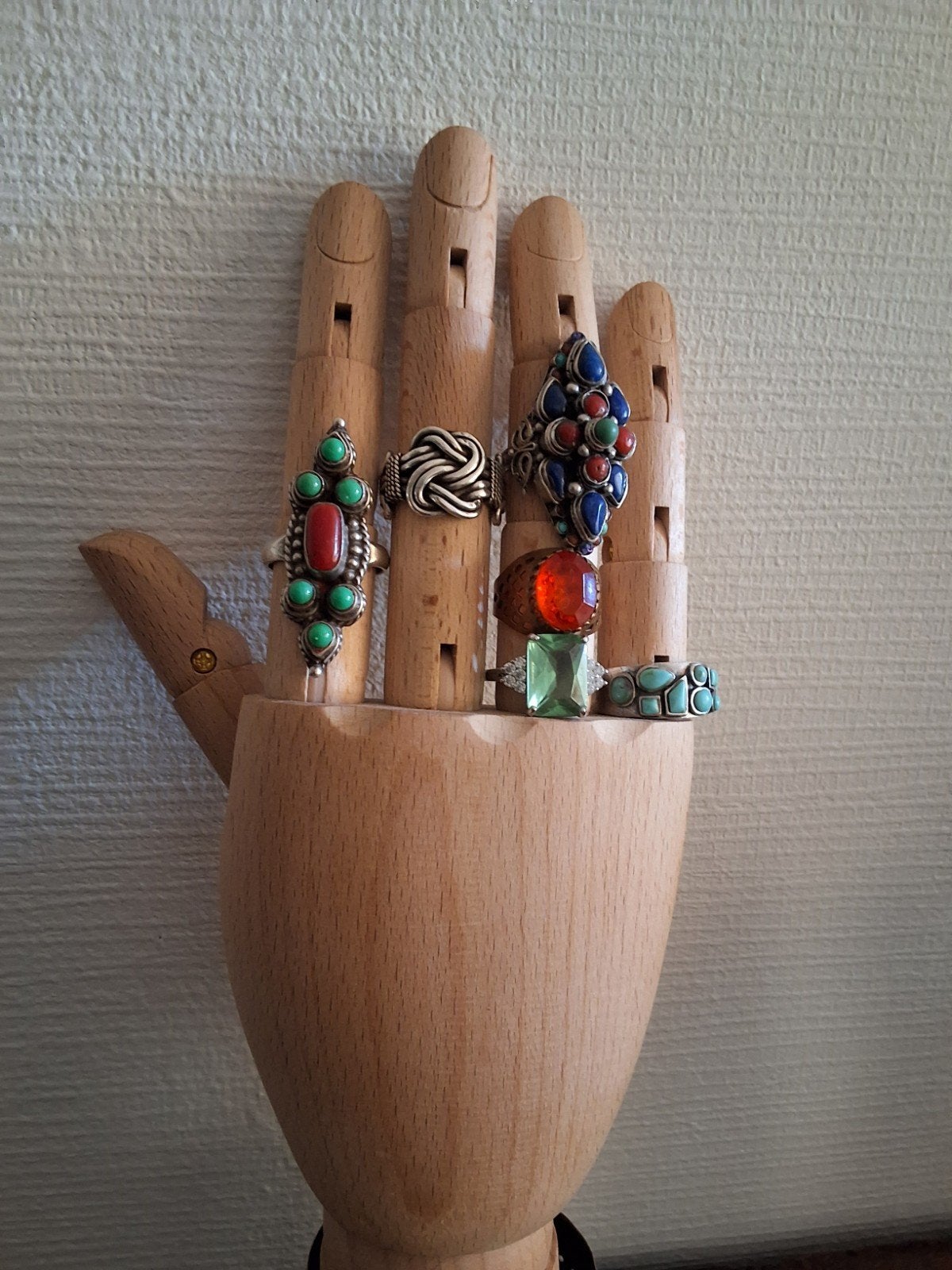 Diverse Ringen Te Koop - Unieke Stijlen, 18 tot 19, Gebruikt, Overige kleuren, Ophalen of Verzenden