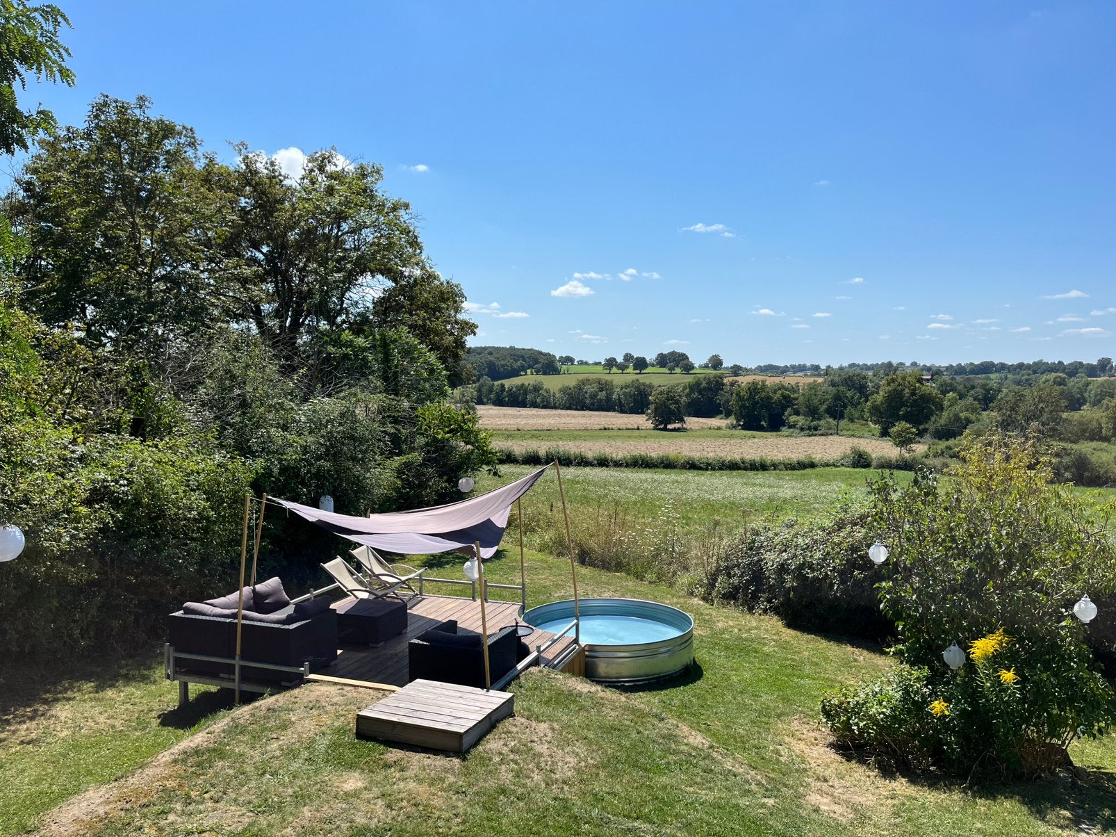 Vakantiewoning in de Bourgogne met weids uitzicht (Cronat), Tuin, Bourgogne