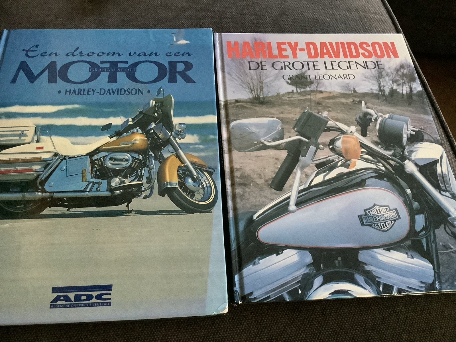 2 Harley-Davidson boeken: Een droom van een motor & De grote, Ophalen of Verzenden, Gelezen, Merk of Model