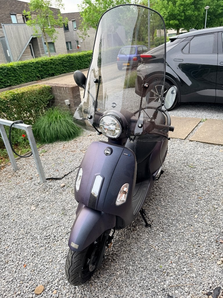 SYM Fiddle IV - Mat Indigo - 6 km gereden - als nieuw, Ophalen, Maximaal 45 km/u, Nieuw, Benzine
