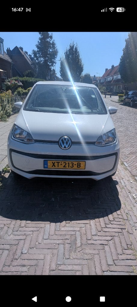Volkswagen up! 1.0 44KW 5 deurs  2017 Wit, Voorwielaandrijving, Handgeschakeld, Particulier, 3 cilinders