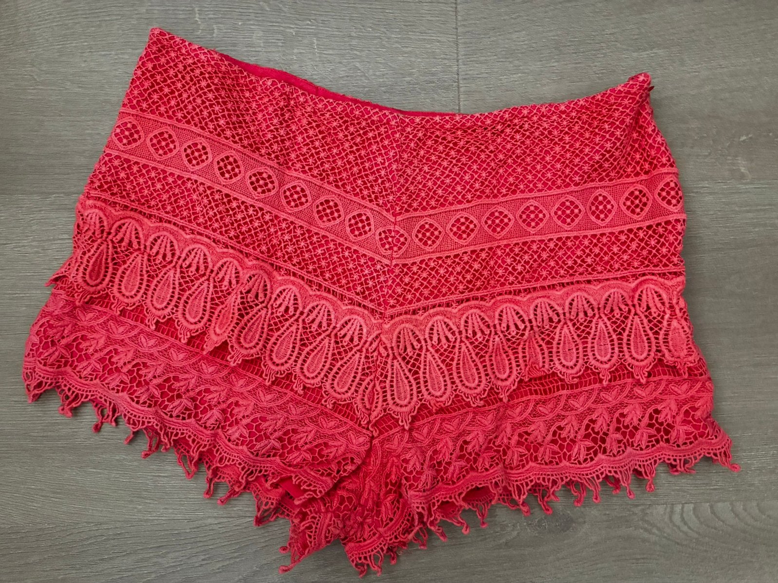 Korte koraalkleurige broek, Watercult, maat m, Kleding | Dames, Ophalen of Verzenden, Zo goed als nieuw, Maat 38/40 (M), Kort