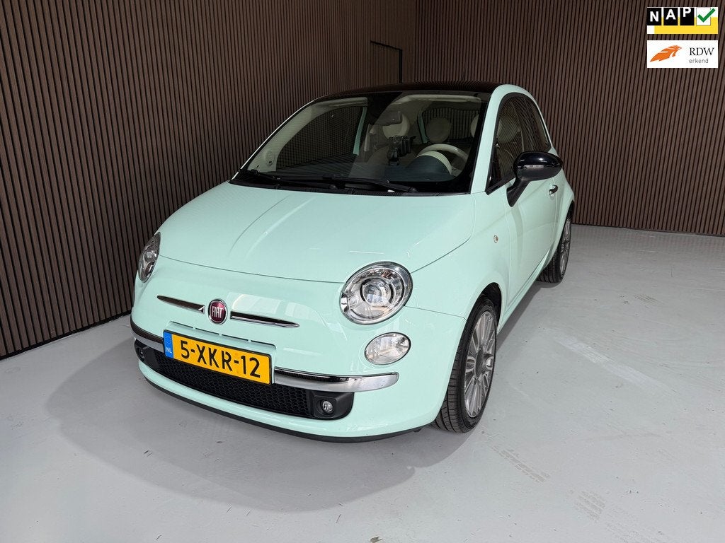 Fiat 500 0.9 TwinAir Turbo Cult Duurste uitvoering, Auto's, Voorwielaandrijving, Gebruikt, 905 kg, Bedrijf