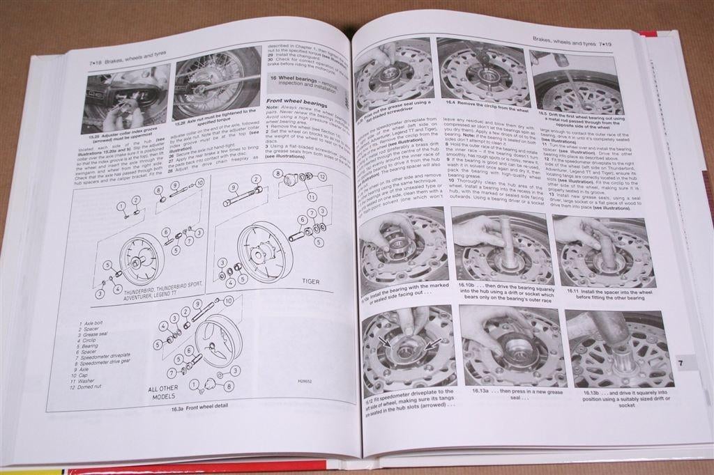 Triumph Motoren — Service & Reparatie Handboek [1999], Ophalen of Verzenden, Triumph