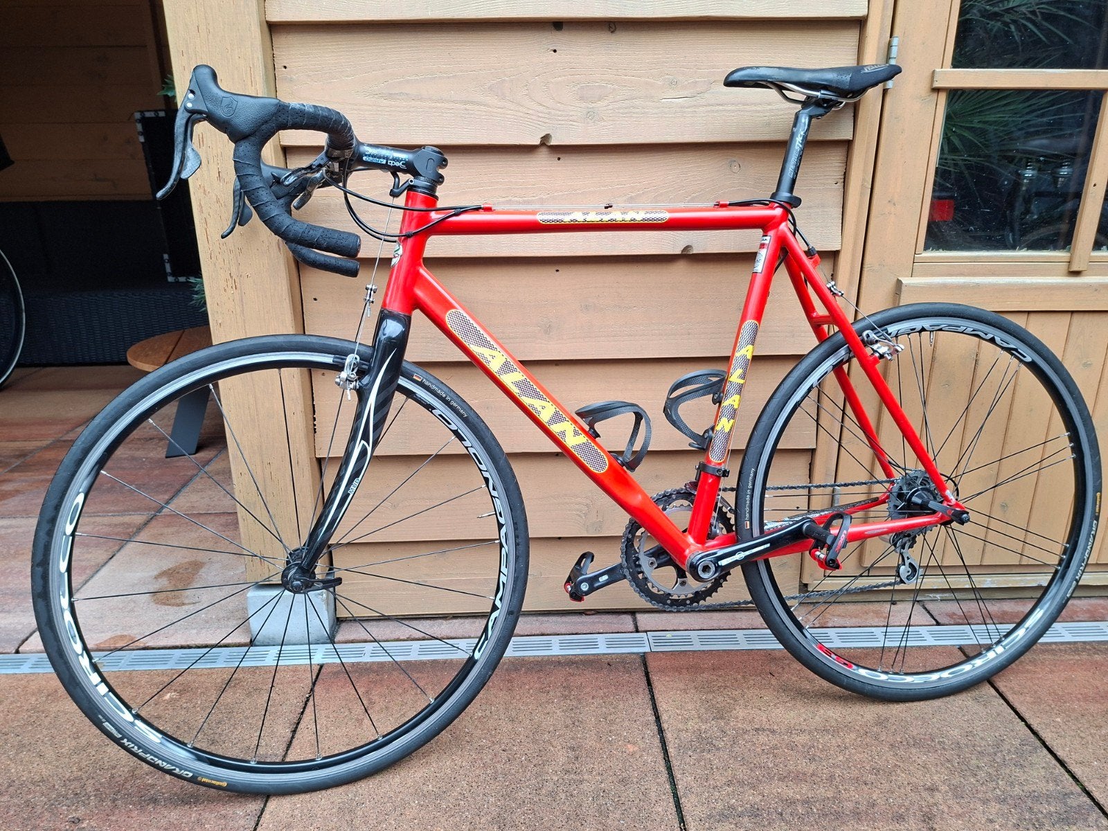 ALAN Cyclocrosser + Campagnolo Record 10 speed, frame 58 cm, 28 inch, Gebruikt, Carbon, 15 tot 20 versnellingen