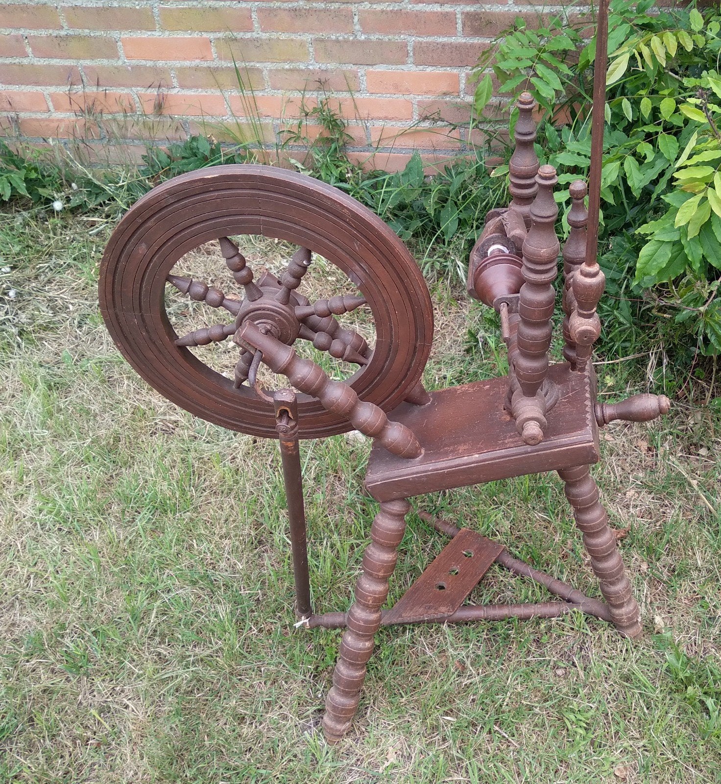 Spinnewiel, Hobby en Vrije tijd, Spinnewielen en Spinnen, Ophalen, Gebruikt, Spinnewiel