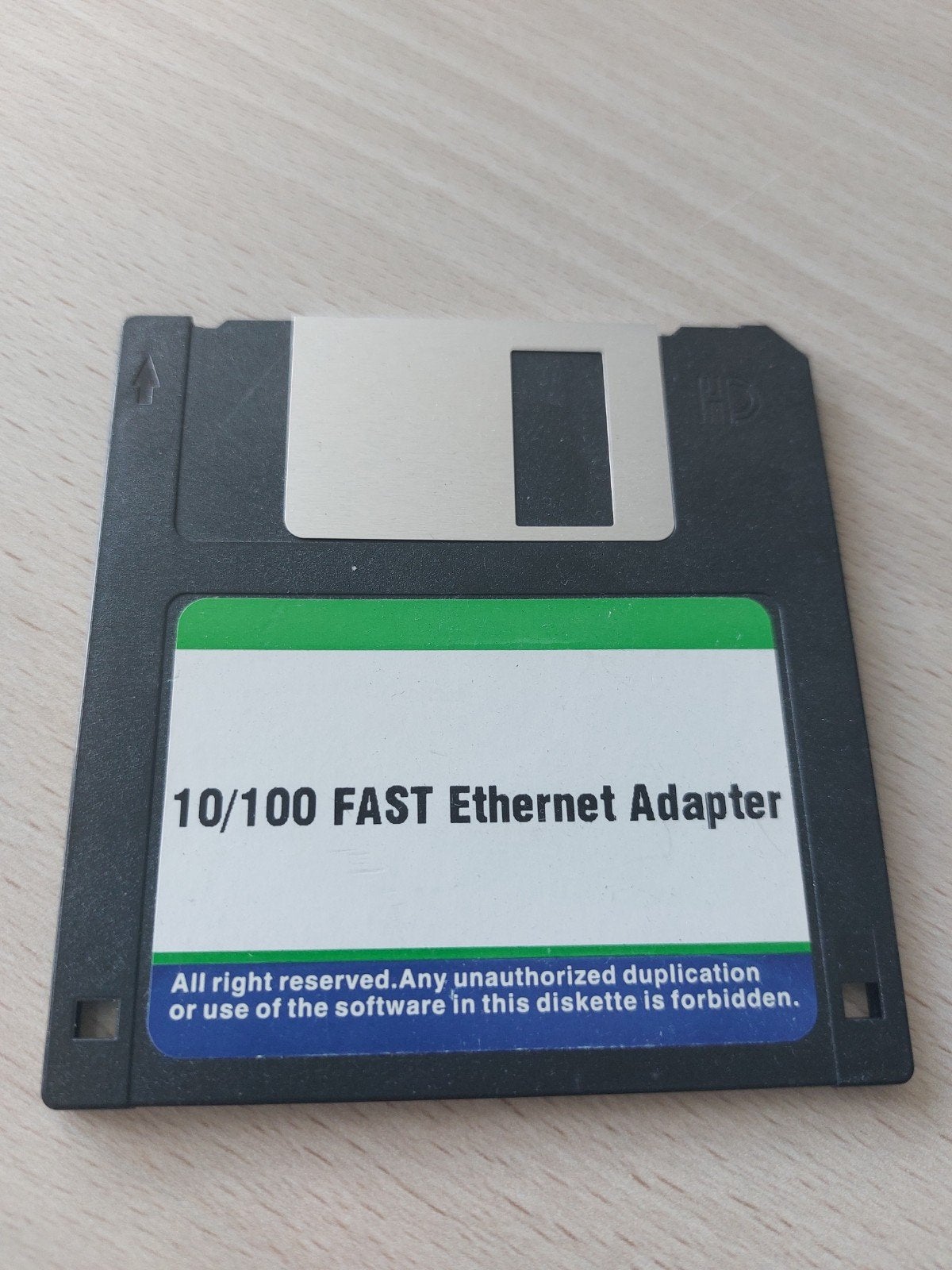 10/100 FAST Ethernet Adapter op diskette, Computers en Software, Besturingssoftware, Ophalen of Verzenden