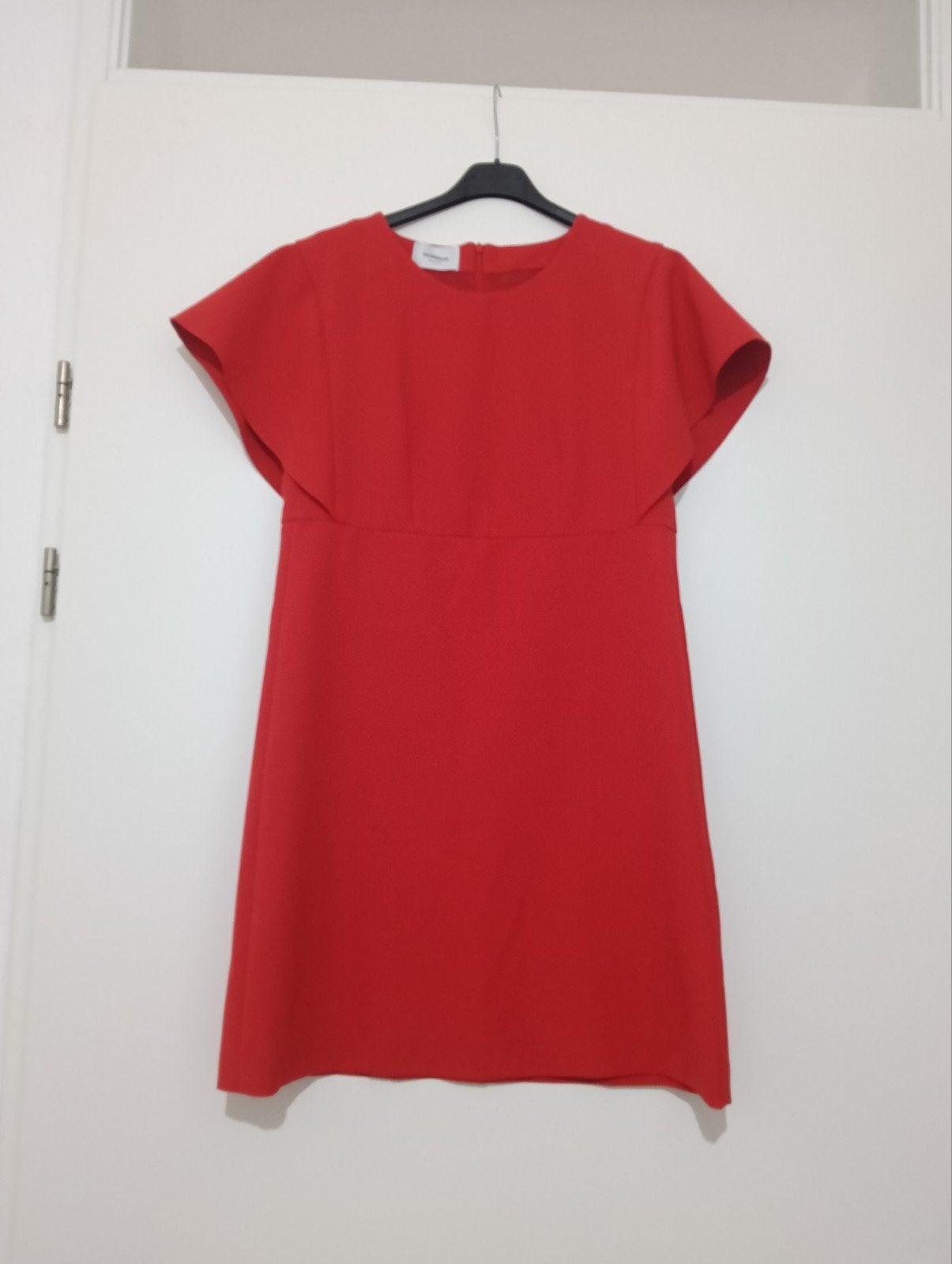 Dondup Rode Mini-jurk met Vlindermouwen - Zo goed als nieuw, Maat 42/44 (L), Ophalen of Verzenden, Zo goed als nieuw, Dondup