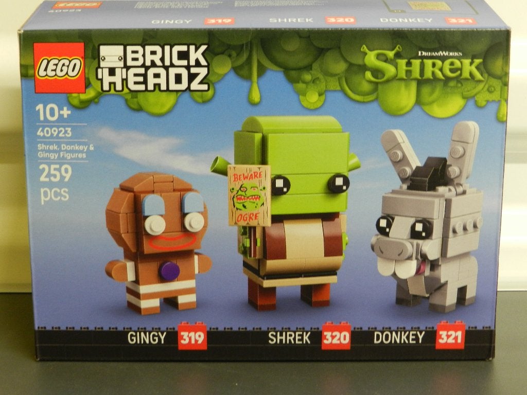 LEGO BRICK HEADZ Shrek, Ezel en Peper figuren (40923), BrickHeadz, Lego, Nieuw, Ophalen of Verzenden