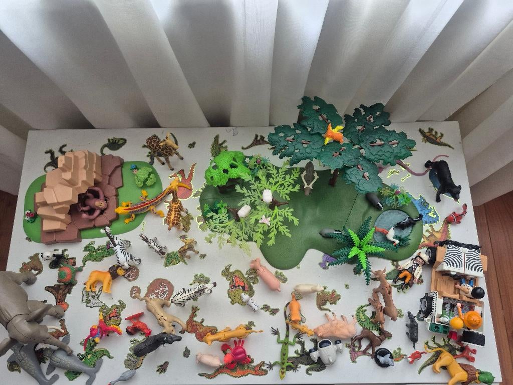 Playmobil jungle, Ophalen