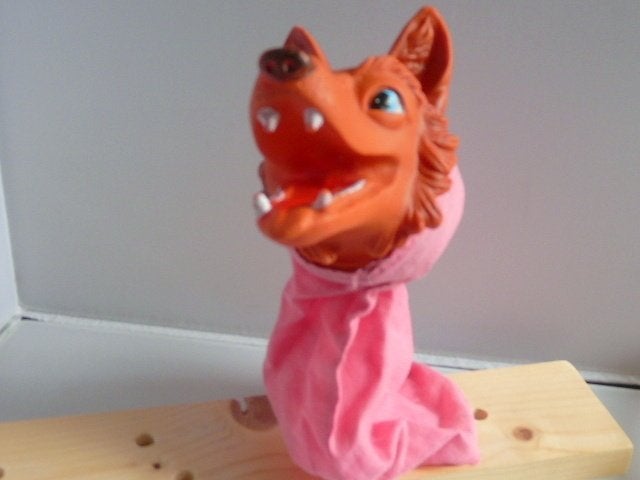 Handpop Wolf, Ophalen of Verzenden, Zo goed als nieuw, Overige typen