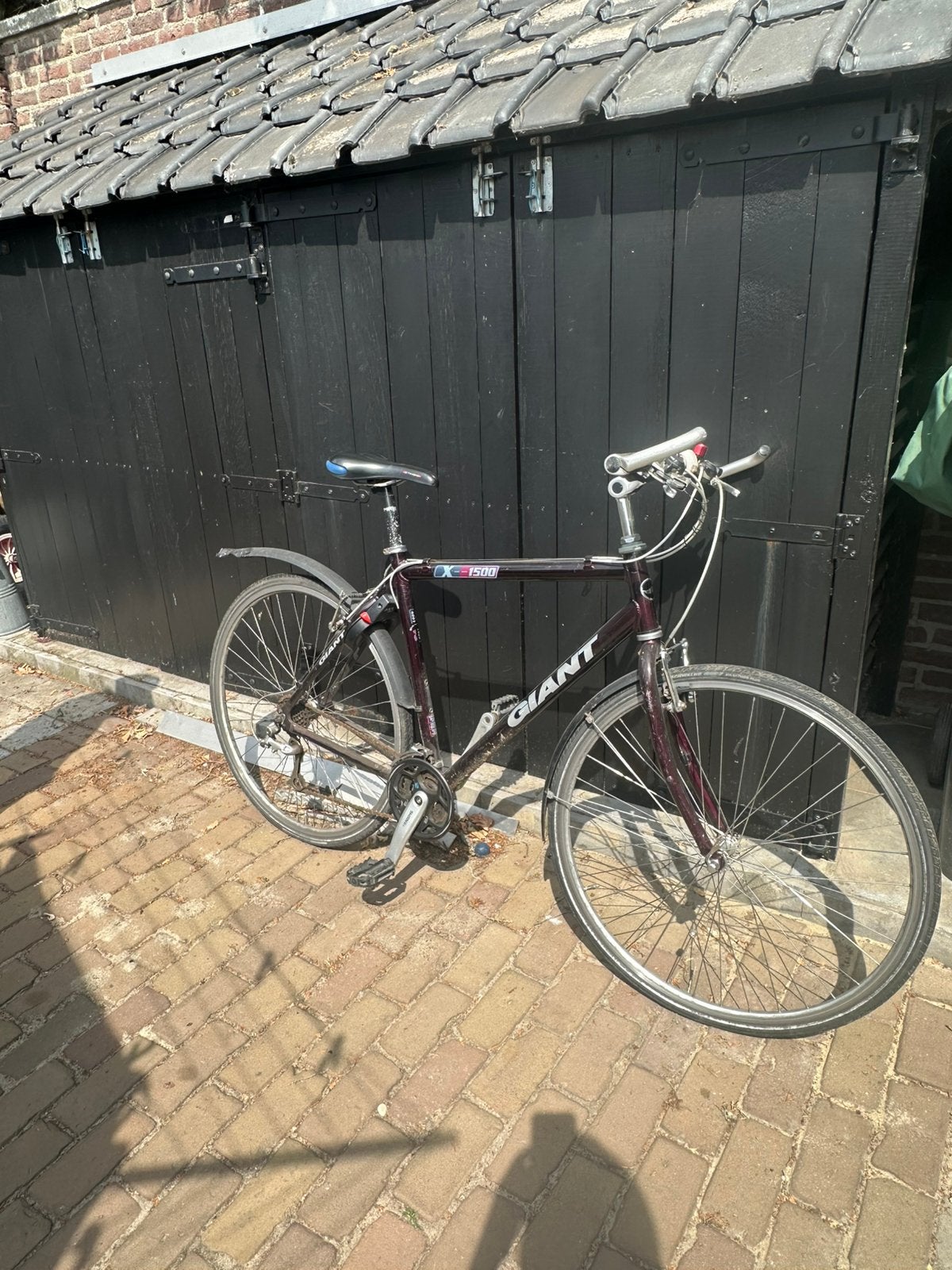 Giant trimfiets, Fietsen en Brommers, Ophalen, Gebruikt, Giant