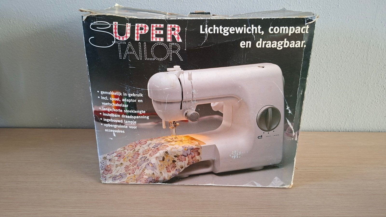 naaimachine Super Tailor, Ophalen, Zo goed als nieuw, Naaimachine, Overige merken