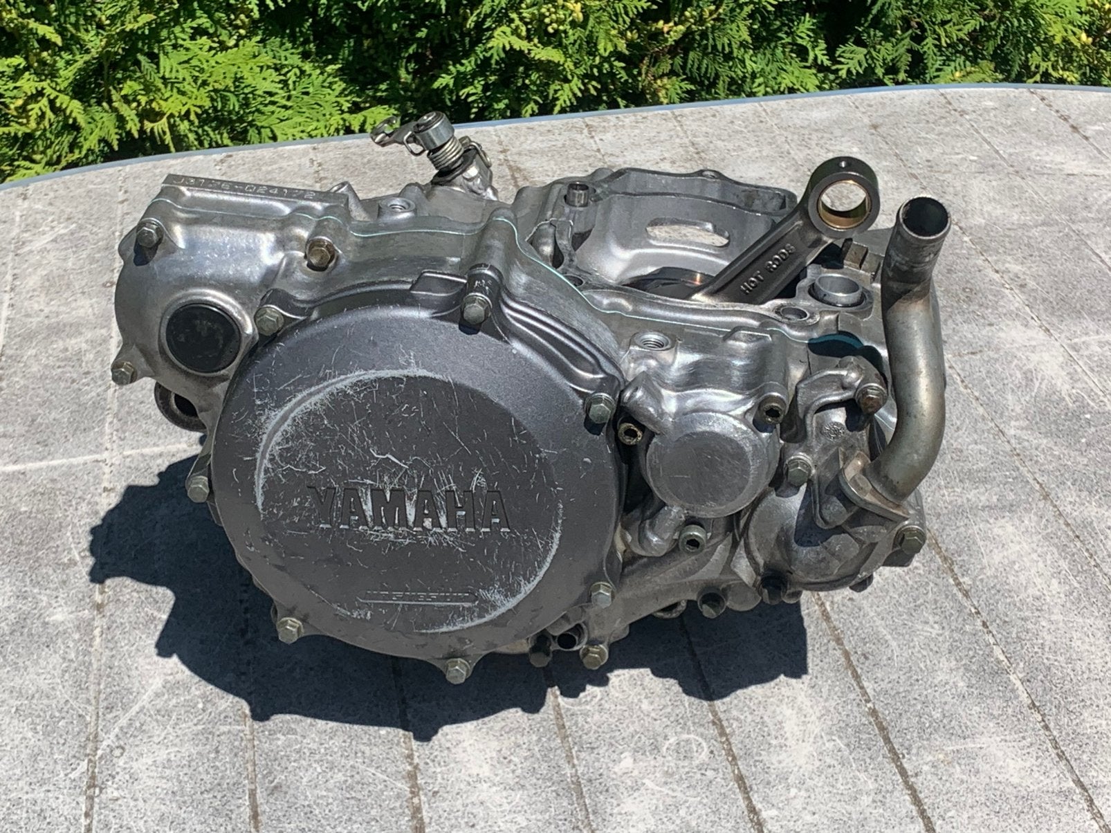 Yfz450 quadblok, Ophalen