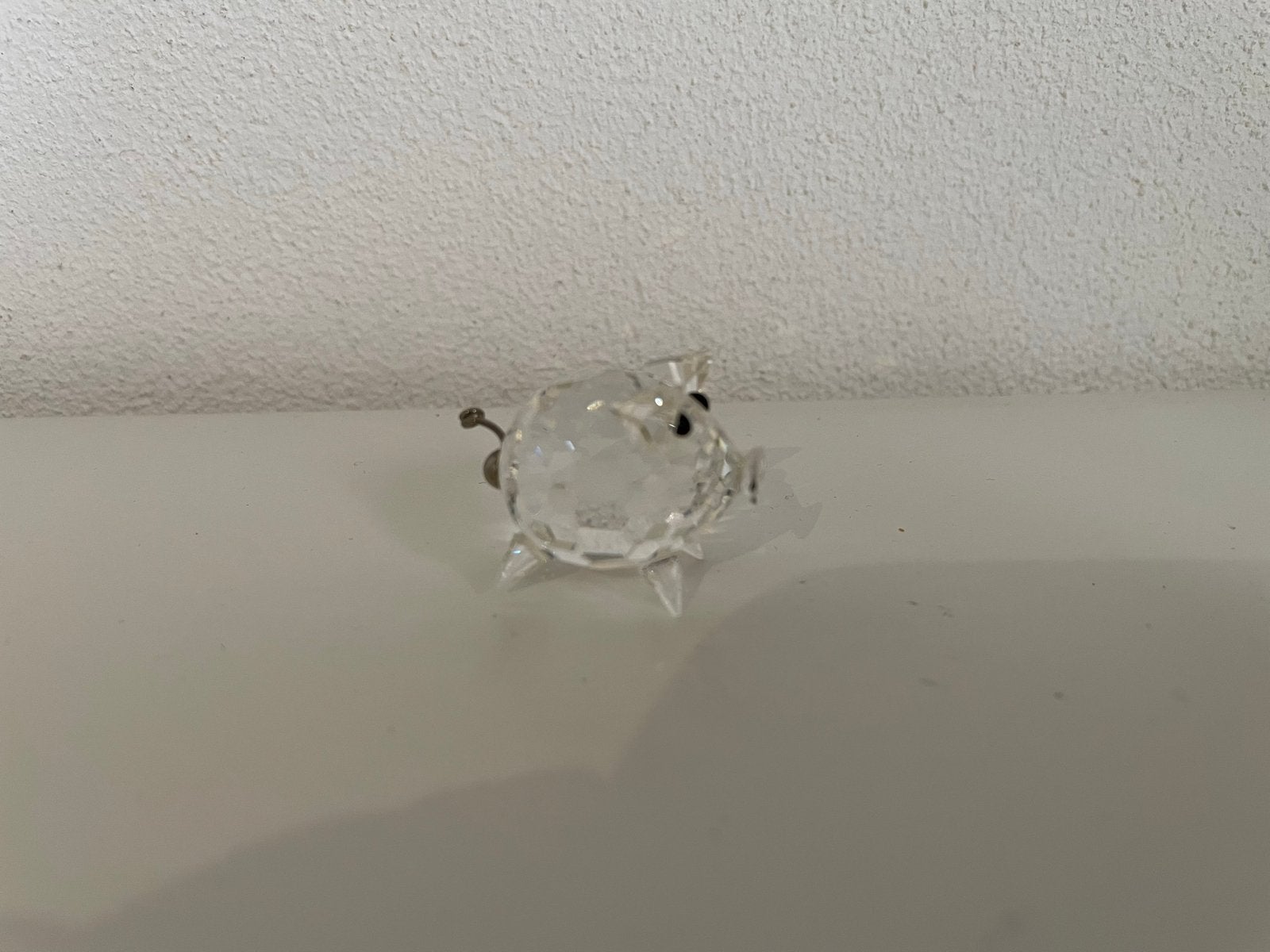Swarovski varkentje - Kristallen beeldje, Ophalen of Verzenden, Zo goed als nieuw, Figuurtje