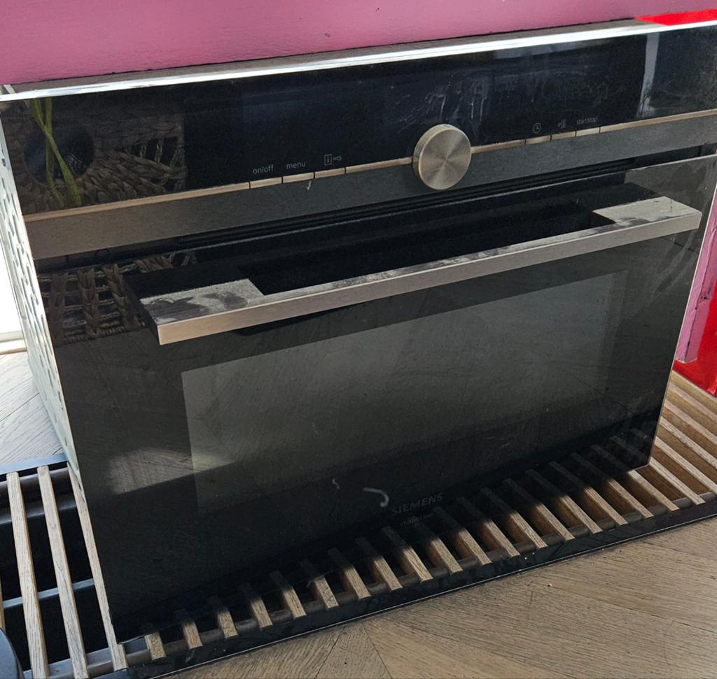 Siemens iQ700 Inbouw Combi-Oven / Magnetron, Ophalen, Zo goed als nieuw, Oven, Inbouw