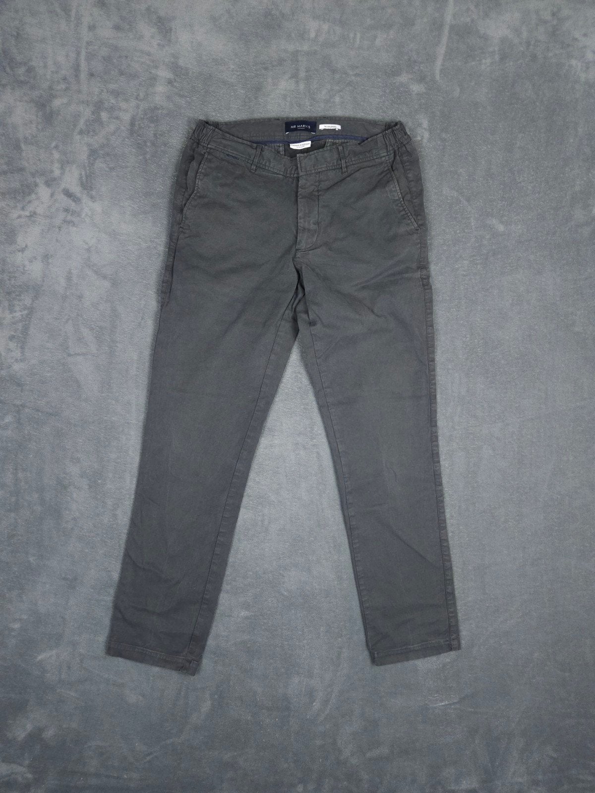 Mr Marvis Chino Broek W34 L34 Grijs Katoen 

Staat: Goed, ge, ., ., Grijs, .