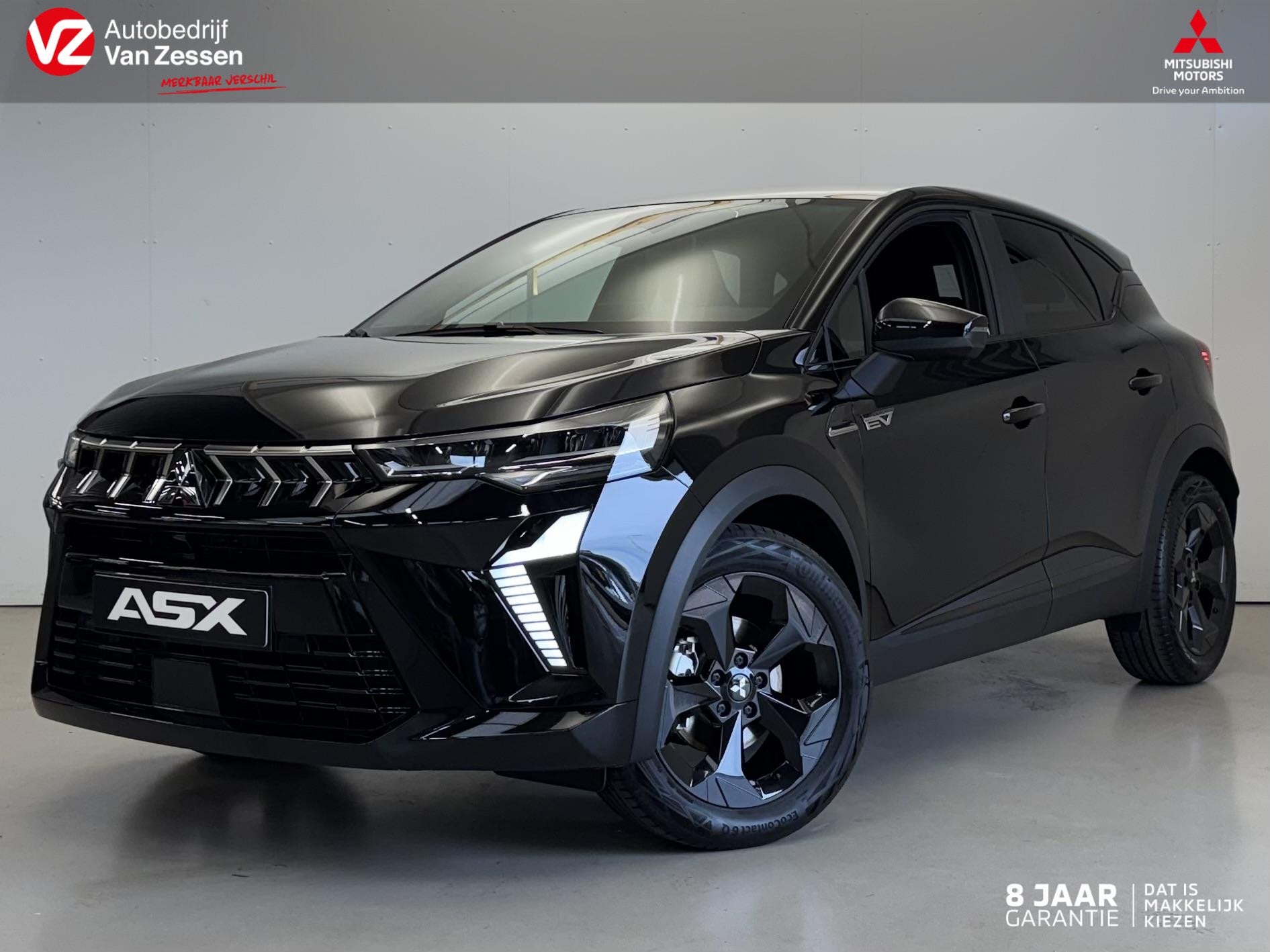 Mitsubishi ASX Black Edition | Nieuw | Uit voorraad leverbaa, Auto's, 12 maanden, Stof, Gebruikt, 4 cilinders