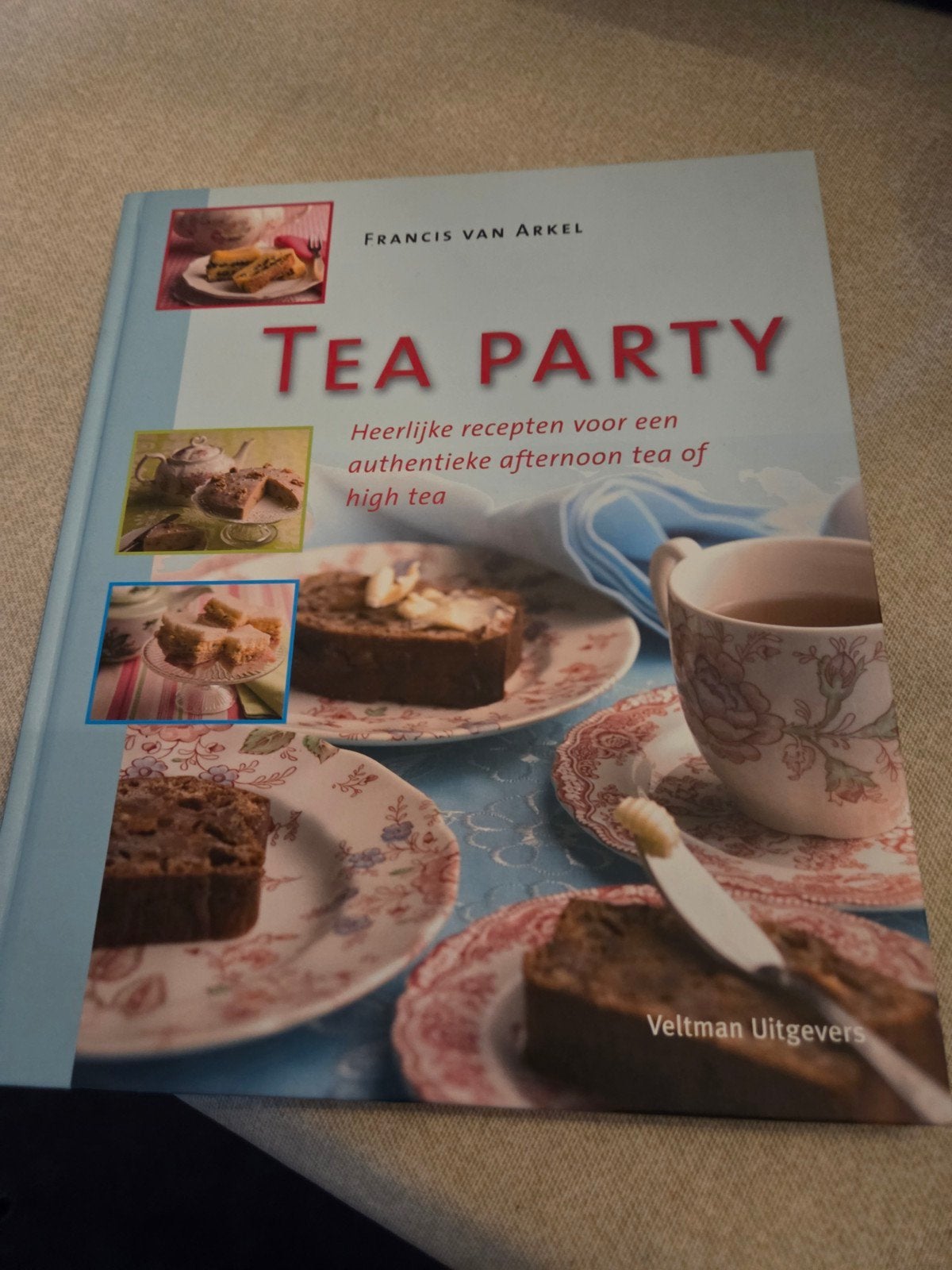 Francis van Arkel - Tea Party - Heerlijke recepten, Ophalen of Verzenden, Zo goed als nieuw