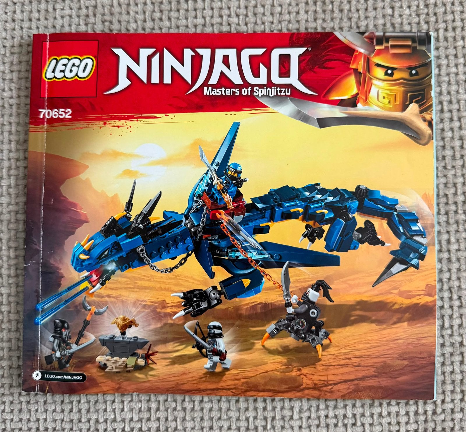 Lego Ninjago 70652 compleet!, Ophalen, Lego, Zo goed als nieuw, Inclusief instructies