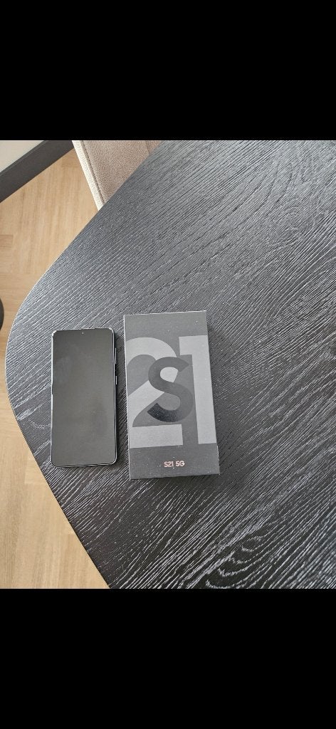 Samsung Galaxy S21, Ophalen, Zwart, Zo goed als nieuw, 128 GB