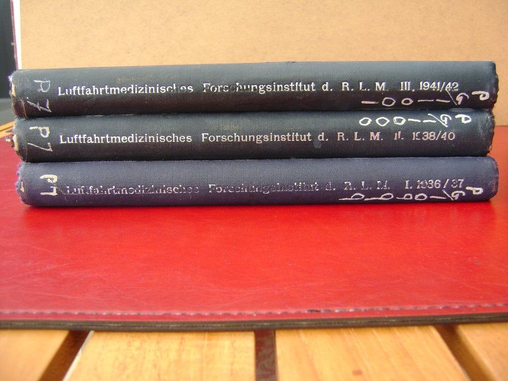 Luftwaffe Veröffentlichungen aus dem Luftfahrtmedizinischen., Verzamelen, Militaria | Tweede Wereldoorlog, Ophalen of Verzenden