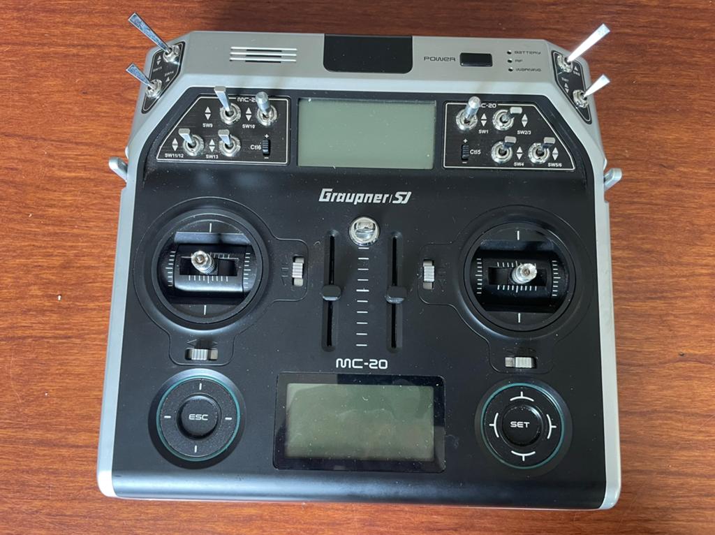 Graupner MC-20 zender Hott, Ophalen of Verzenden, Gebruikt