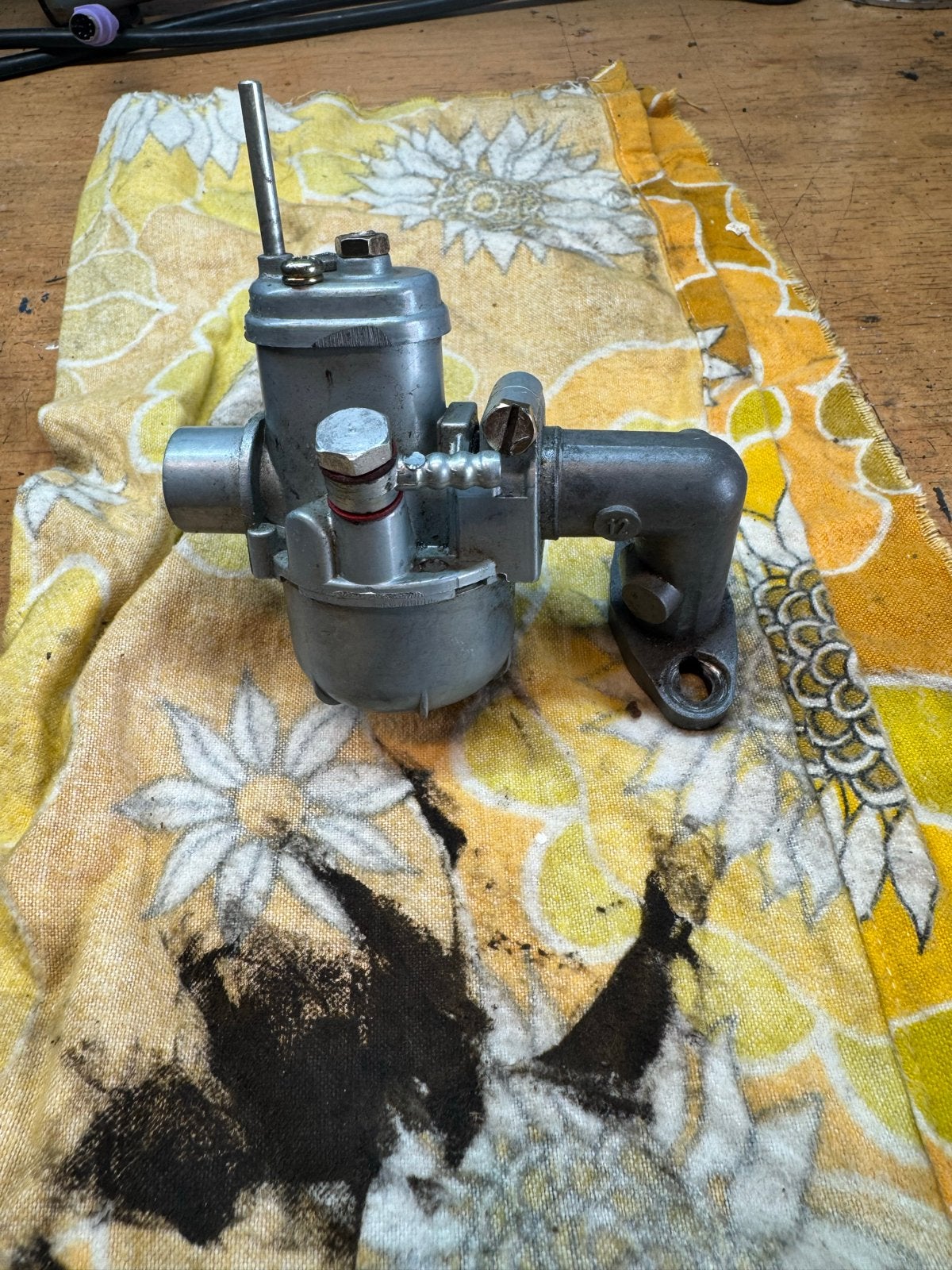 15mm Carburateur met 12mm Spruitstuk voor Puch E50, Fietsen en Brommers, Ophalen, Gebruikt, Carburateur