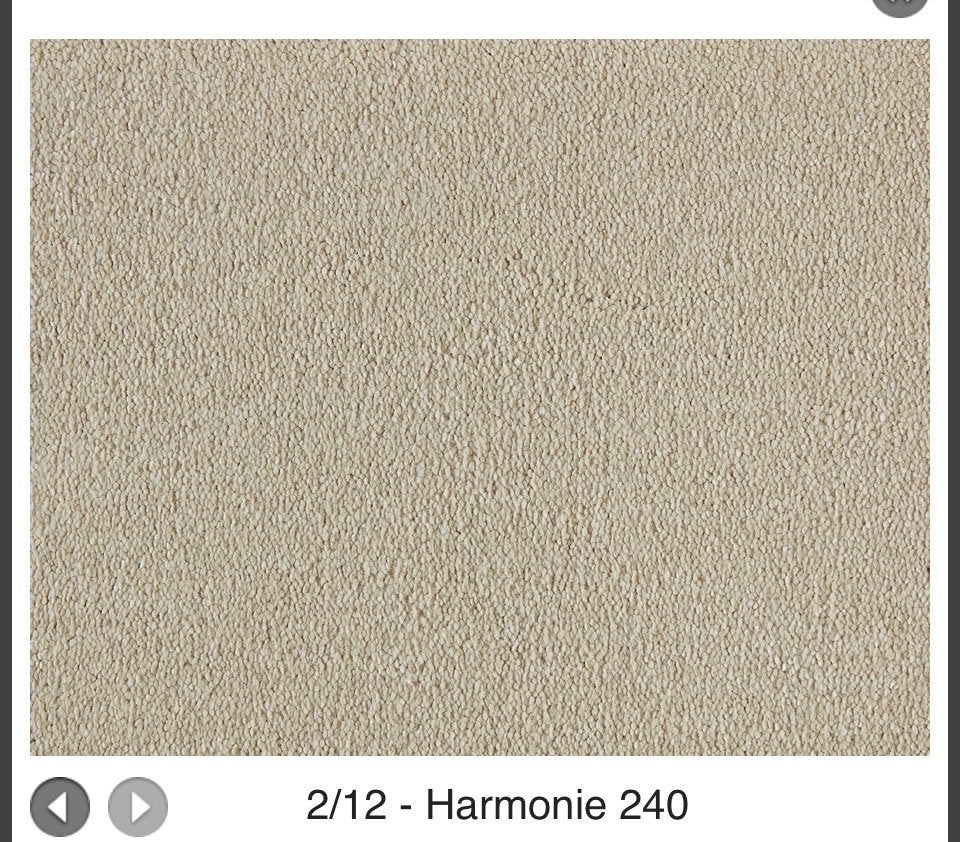 Nieuw Coupon Harmonie by Lano 240 op rol 2.45x4m, Ophalen, Nieuw, Beige