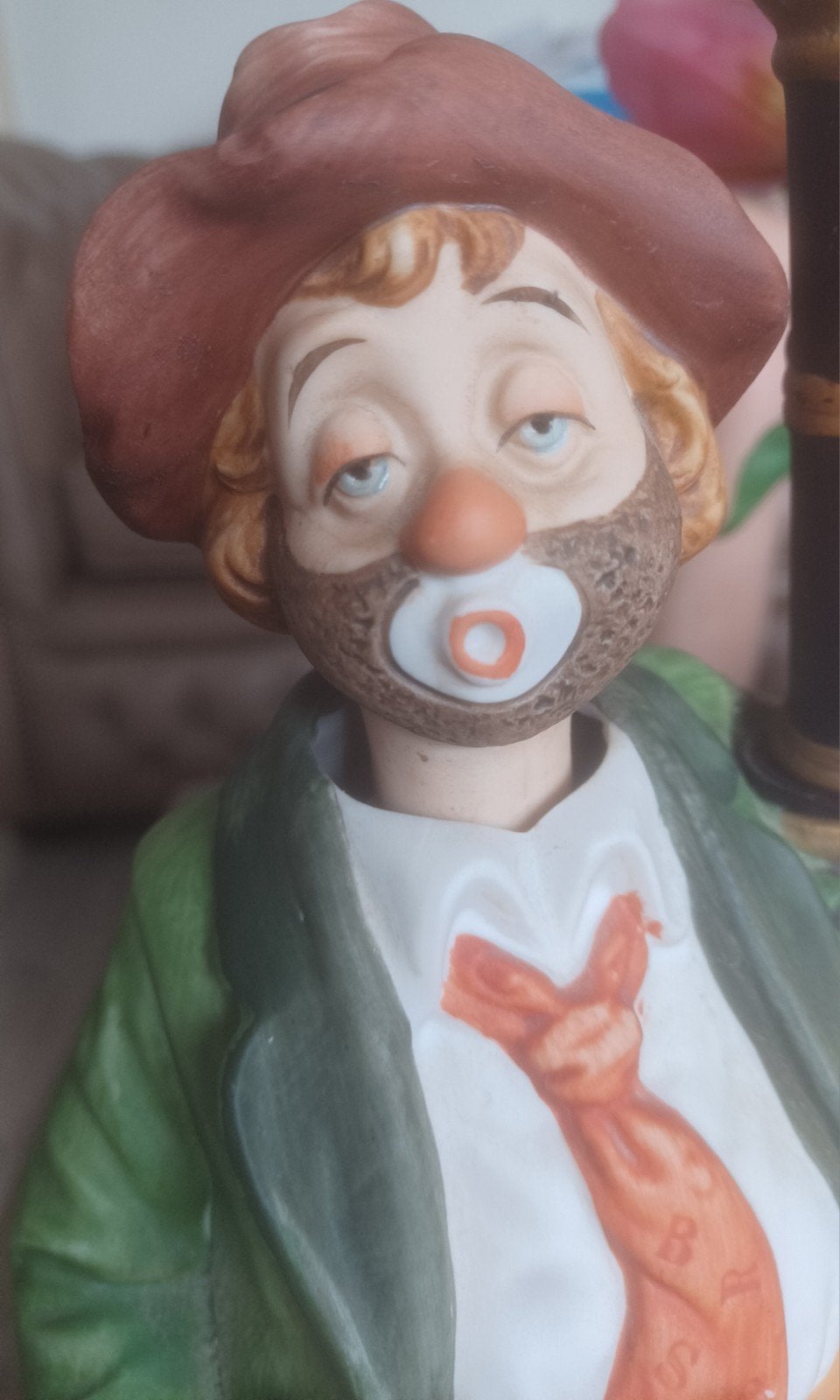 WACO Clown Willie 80's JAPAN muzikale en mechanische klok, Ophalen of Verzenden