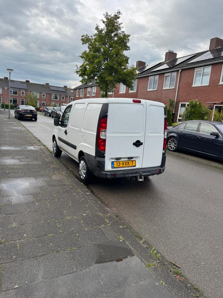 Fiat Doblo 1.6 16V Bipower 2008 met APK, Auto's, Voorwielaandrijving, 4 cilinders, Overige brandstoffen, Origineel Nederlands