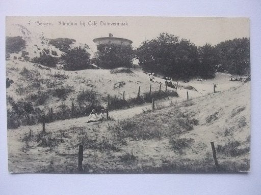 P315 Bergen - Klimduin bij Café Duinvermaak, Verzenden, 1920 tot 1940, Gelopen, Noord-Holland