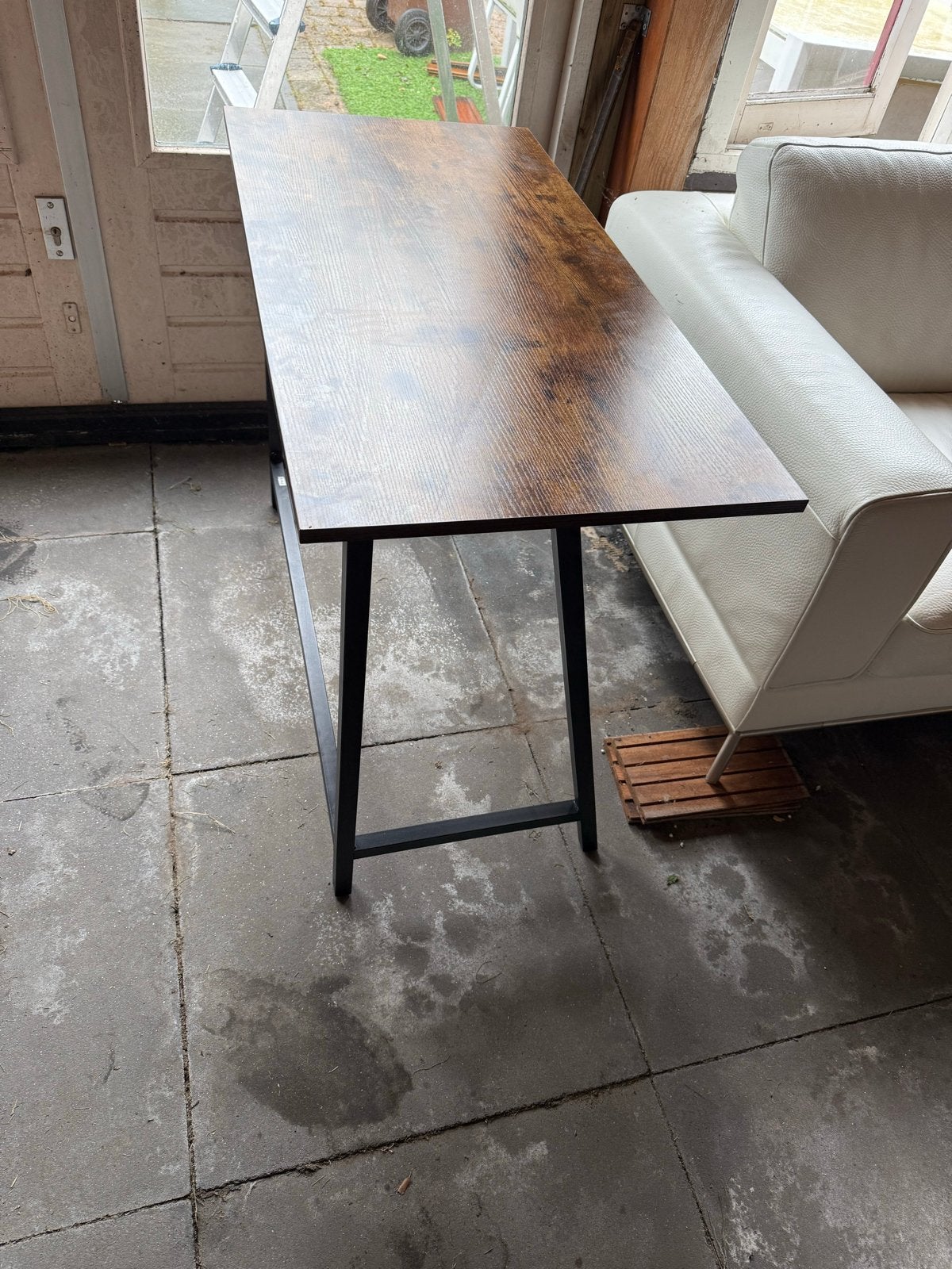 Kantoortafel 73x101 cm, Huis en Inrichting, Zit-sta bureau, Hout, 74 cm, 101 cm