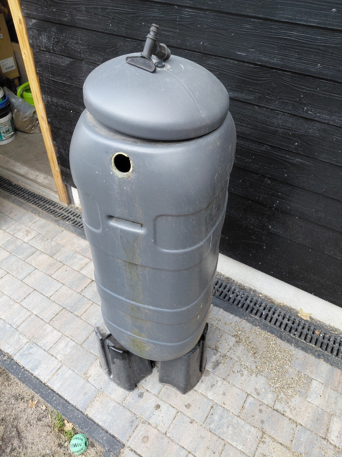 regenton, 150 liter of meer, Ophalen, Gebruikt