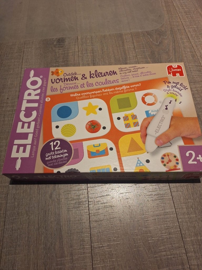 Electro Jumbo, Ophalen of Verzenden, Zo goed als nieuw, Puzzelen, Met geluid