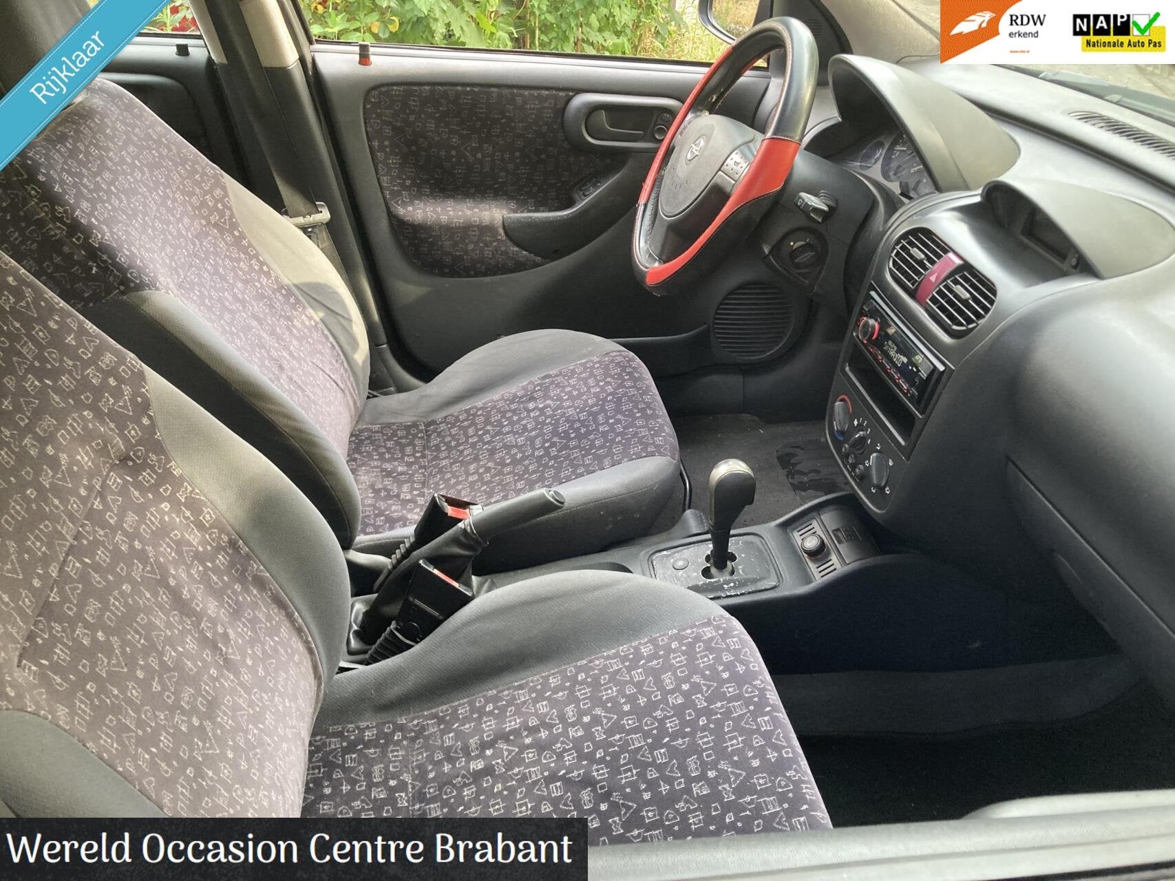 Opel Corsa 1.2-16V Elegance automaat Easytronic, 450 kg, Gebruikt, 31 €/maand, Zwart