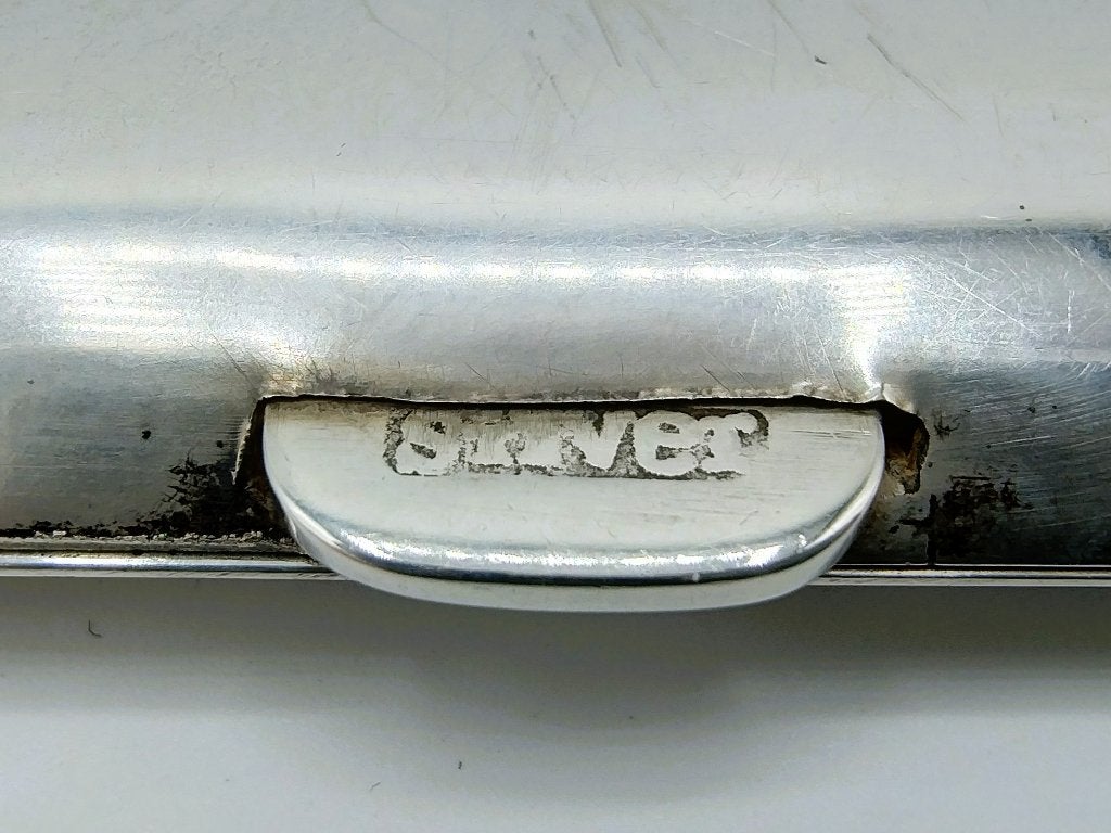 Zilveren sigarettendoos met niello inleg, Thailand, Antiek en Kunst, Antiek | Goud en Zilver, Verzenden, Zilver