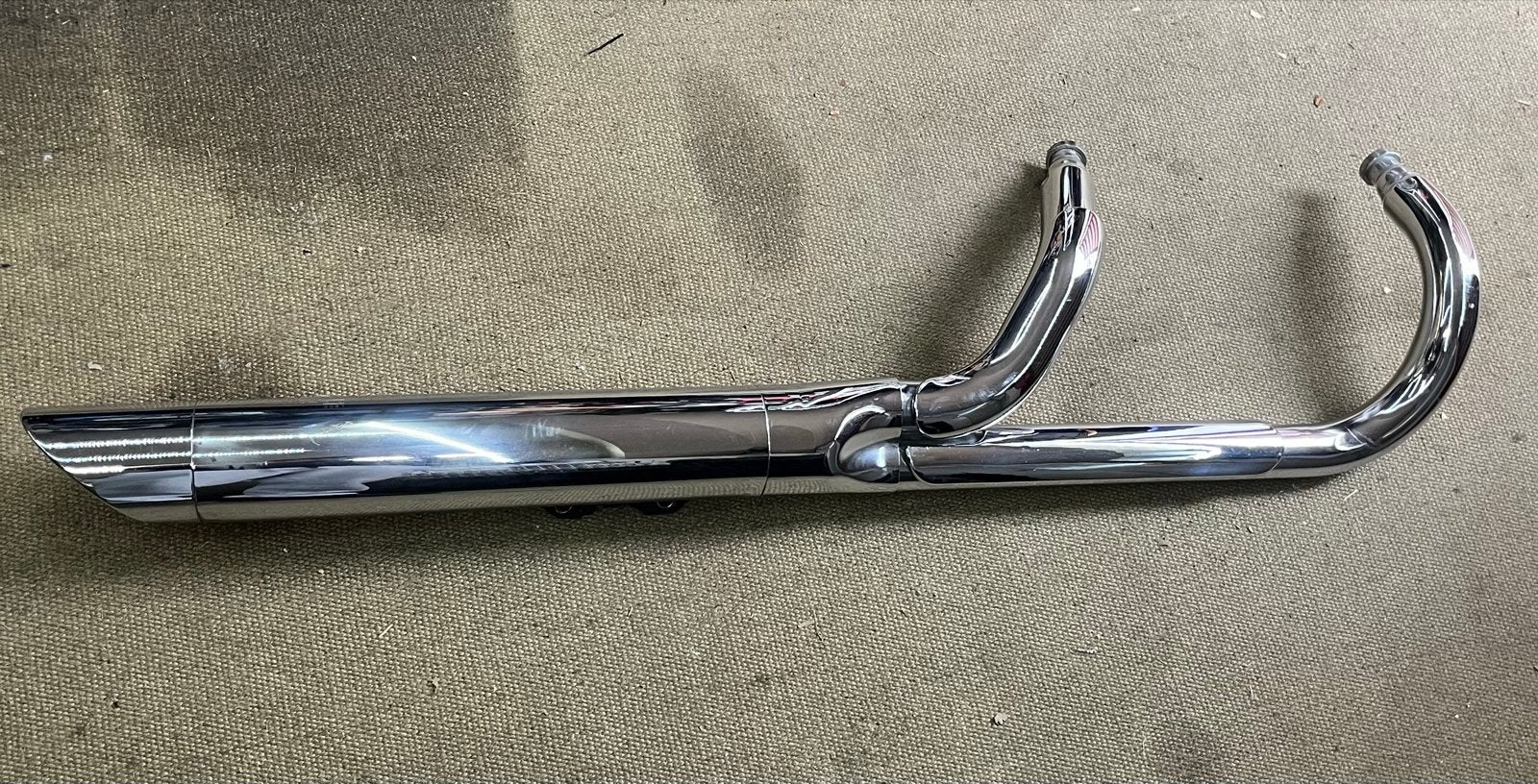 Originele uitlaat Honda Shadow - Goede staat, Motoren, Ophalen, Gebruikt