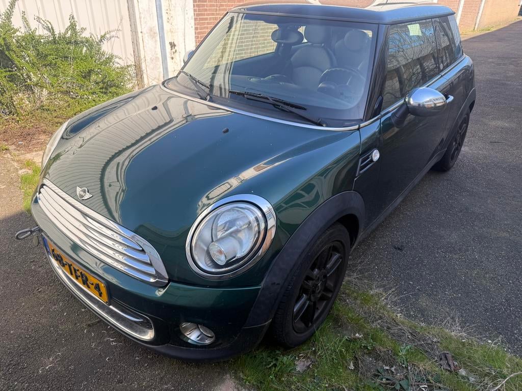Mini 1.6 D Cooper 2012 Groen ketting rammelt, Auto's, Mini, Voorwielaandrijving, 4 cilinders, 4 stoelen, Origineel Nederlands