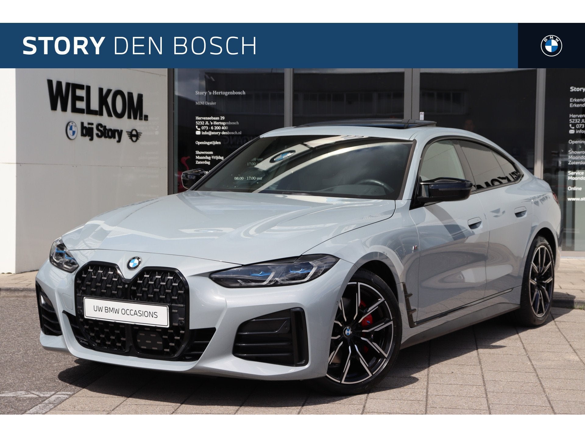 BMW 4 Serie Gran Coupé M440i xDrive High Executive Automaat, 12 maanden, 1800 kg, Alcantara, 374 pk