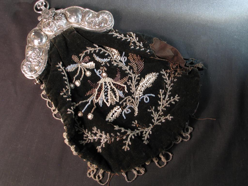 Beugeltas tas antiek zilver Meppel J. Jonker 1860. 2092, Antiek en Kunst, Ophalen of Verzenden, Zilver