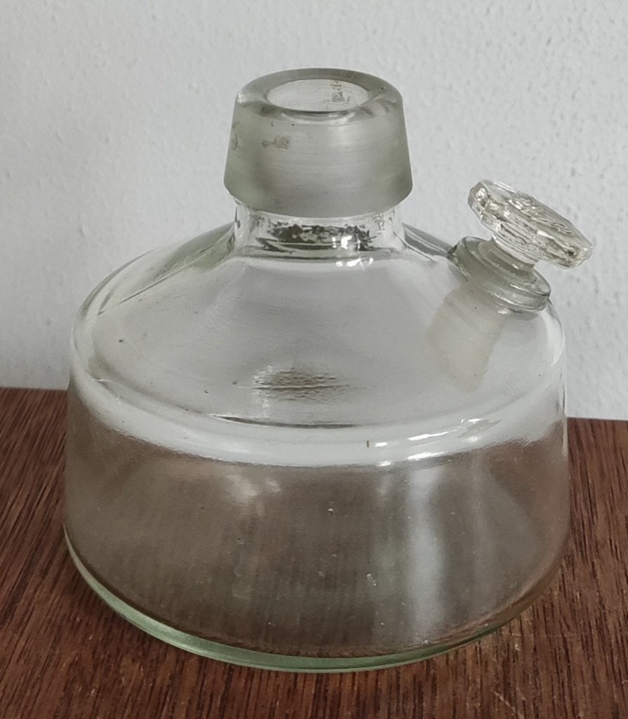 Glazen spiritusbrander NS10/19 laboratorium, Ophalen of Verzenden, Gebruikt