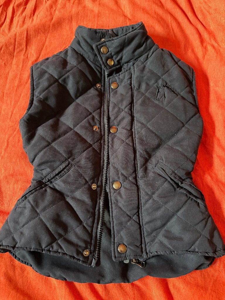 Kinder paardrij bodywarmer 128, Dieren en Toebehoren, Dressuur, Overige merken, Ophalen of Verzenden, Zo goed als nieuw