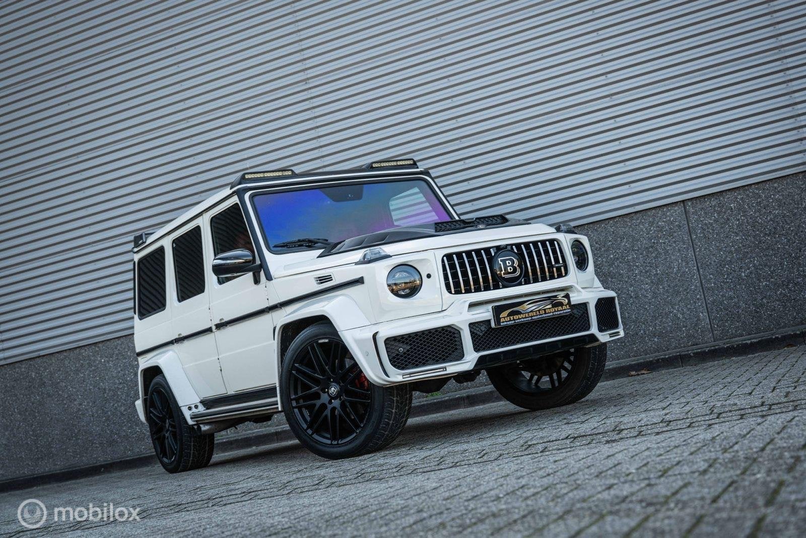 Dikke Mercedes G-klasse G700 V8*BRABUS*700PK*, 8 cilinders, G-Klasse, 7 stoelen, Wit
