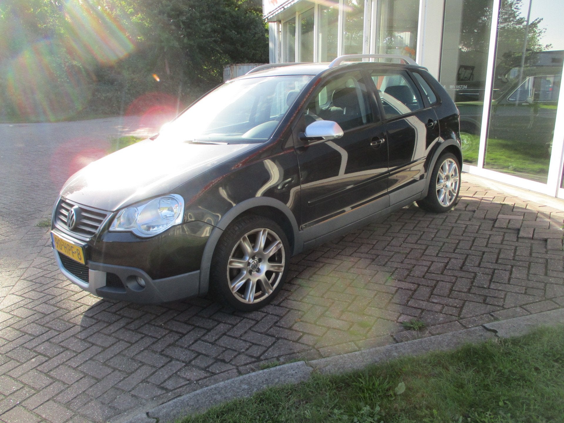 Volkswagen Polo 1.4-16V Cross Zo mee. (bj 2009), Auto's, Volkswagen, Voorwielaandrijving, Gebruikt, 82 pk, Zwart