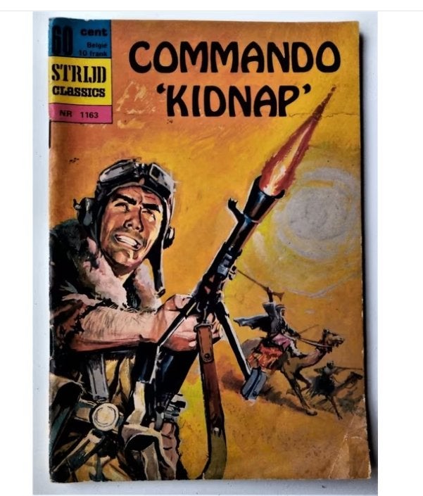 strijd classics nr.1163 *1970*1ste druk-commando kidnap, Boeken, Eén stripboek, Ophalen of Verzenden, Gelezen