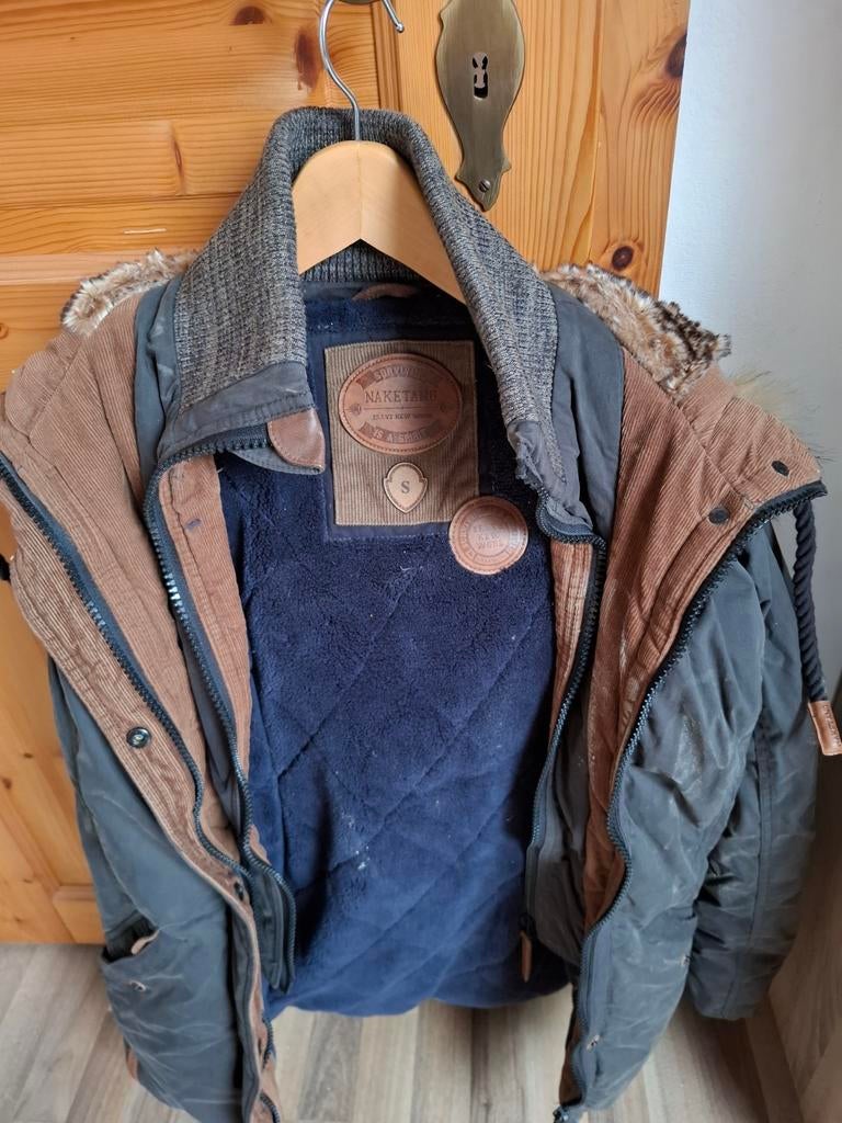 Naketano winterjas maat S, Blauw, Nieuw, Ophalen of Verzenden, Maat 36 (S)
