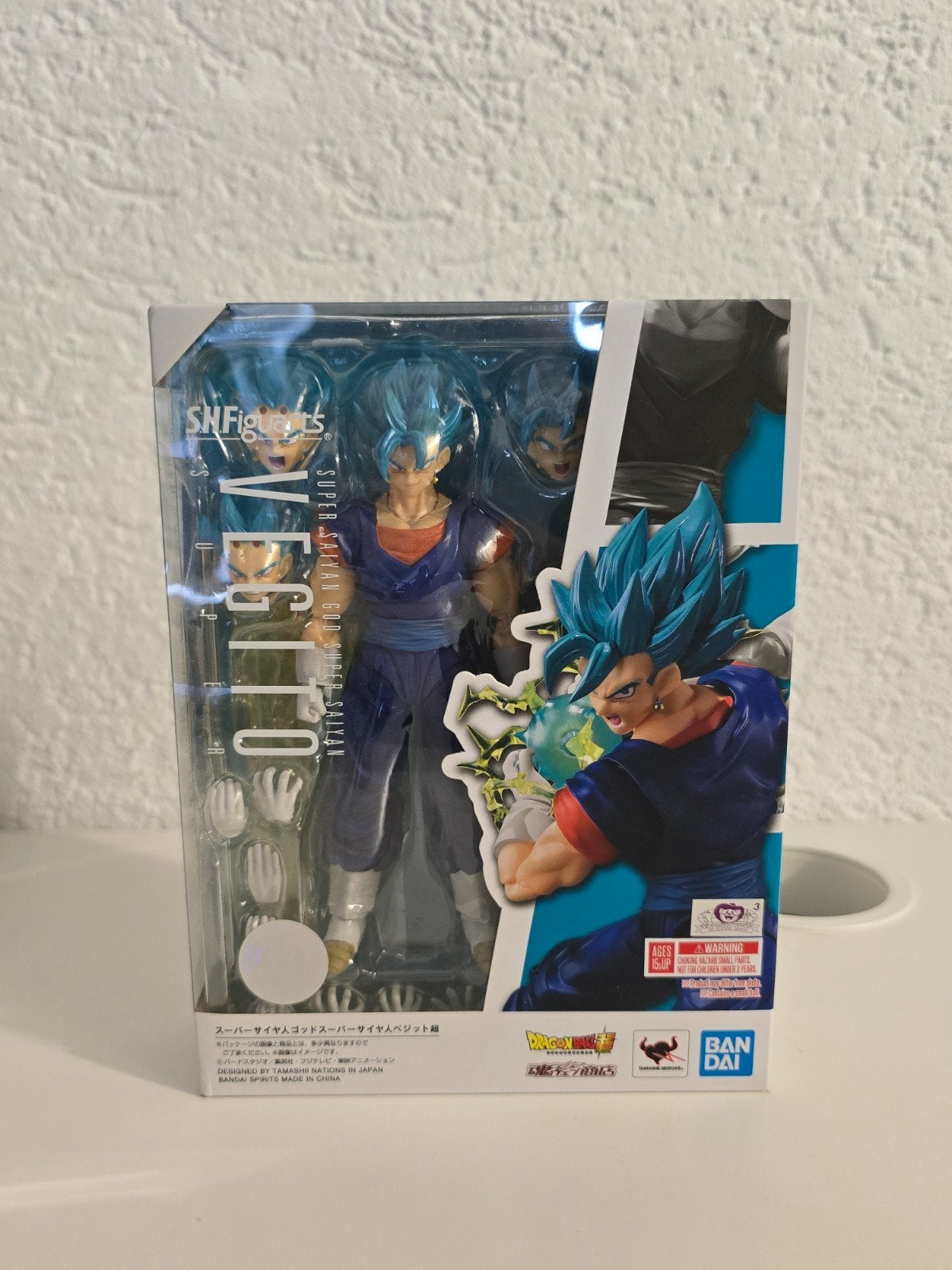 SH Figuarts Vegito Blue – zo goed als nieuw (altijd in doos), Ophalen